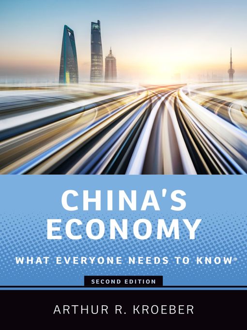 Title details for China's Economy by Arthur R. Kroeber - Available